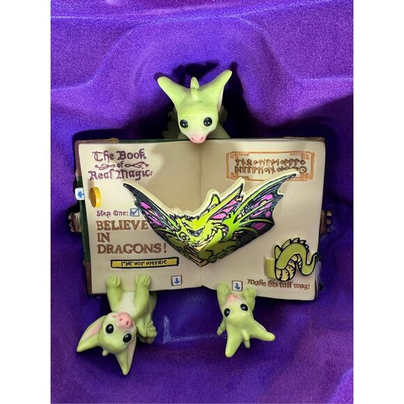 Real Musgrave Pocket Dragons "BELIEVE IN DRAGONS" BOOK/FIGURINE - Picture 9 of 9